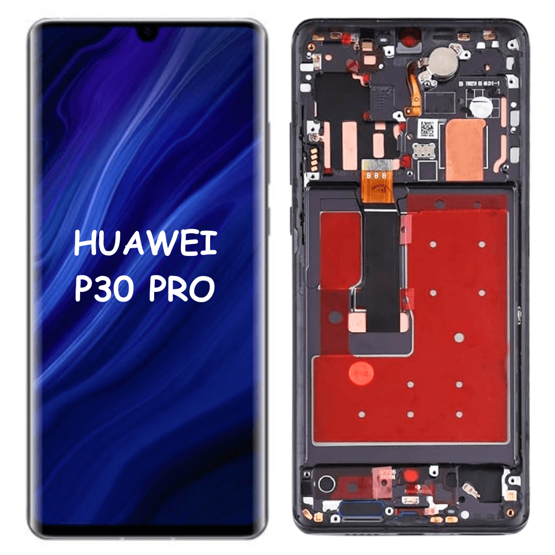 OLED LCD & Touch Digitizer Assembly Replacement For Huawei P30 Pro VOG-L29 / VOG-L09 / VOG-L04 / HW-02L (Black) - Best Cell Phone Parts Distributor in Canada, Parts Source OLED LCD & Touch Digitizer Assembly Replacement For Huawei P30 Pro VOG-L29 / VOG-L09 / VOG-L04 / HW-02L (Black) - Best Cell Phone Parts Distributor in Canada, Parts Source